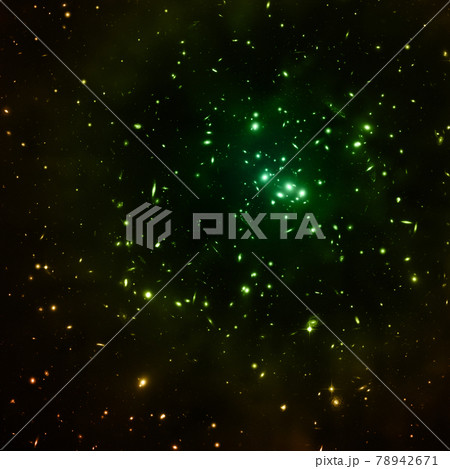 Star field in space and a nebulae. 78942671
