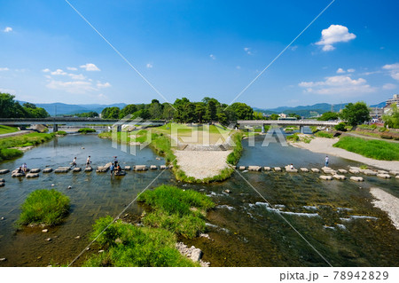 京都市 出町柳 鴨川デルタ 78942829