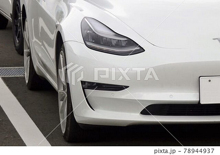 輸入車イメージ テスラ モデル3のフロントマスク 輸入車イメージ テスラ モデル3のフロントマスク 78944937