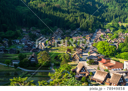 《岐阜県》白川郷の朝・初夏 78949858