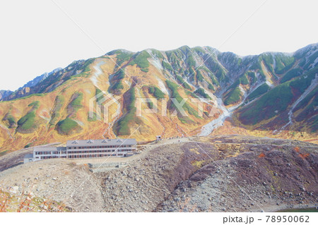 立山黒部アルペンルートは、標高3,000m級の山々が連なる北アルプスの雄大な自然と絶景 78950062
