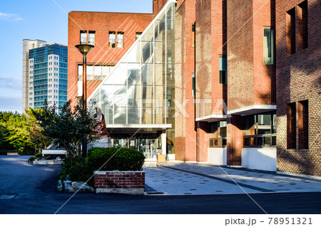 韓国、大邱大学の景観 韓国、大邱大学の景観 78951321