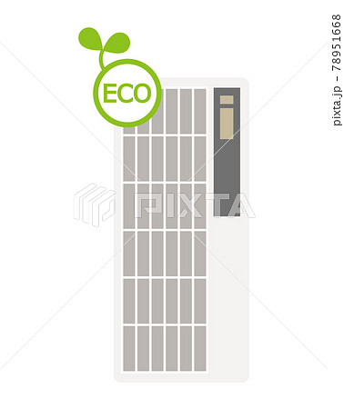 エコなエアコンの正面 エコなエアコンの正面 78951668