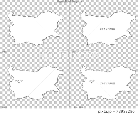Blank Map-Europe-Republic of Bulgaria Blank Map-Europe-Republic of Bulgaria 78952286