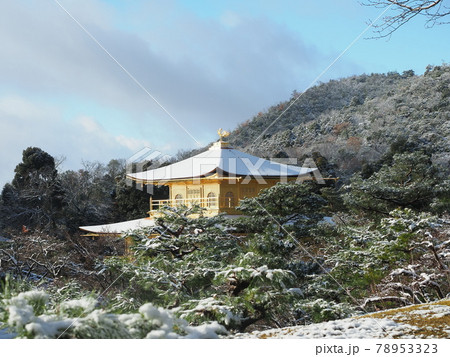 金閣寺雪景色 金閣寺雪景色 78953323