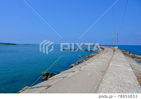 三国港突堤 エッセル堤 坂井市三国 三国港突堤 エッセル堤 坂井市三国 78953633
