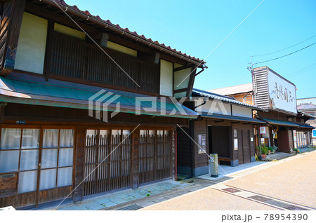 三國湊きたまえ通り　古い街並み　坂井市三国 78954390