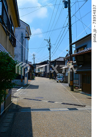 三國湊 古い街並み 坂井市三国 三國湊 古い街並み 坂井市三国 78954837