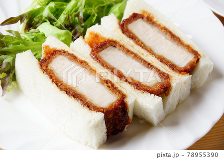 カツサンドイッチ 78955390