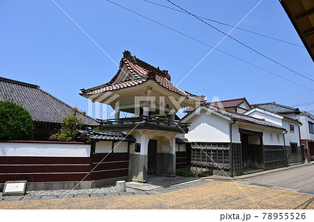 永正寺　出村町並み　坂井市 78955526
