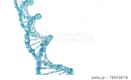 Chromosome . 3D render Chromosome . 3D render 78959678