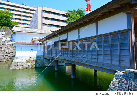 福井城址　御廊下橋　山里口御門　福井市 78959765