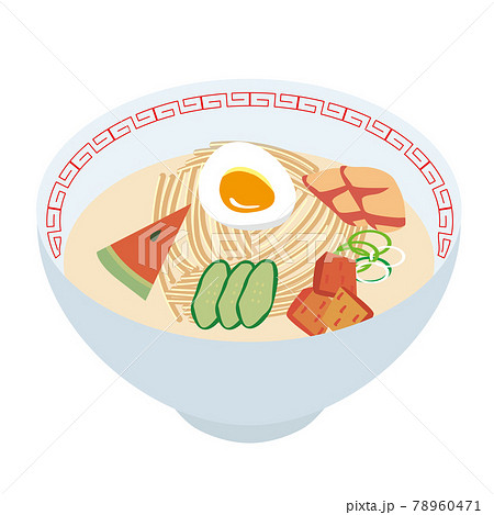 冷麺　食事　料理 78960471