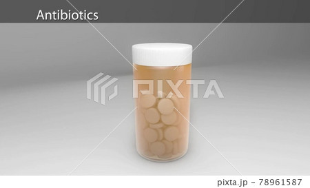antibiotics Bottle 78961587
