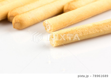 bread sticks on white background bread sticks on white background 78961689