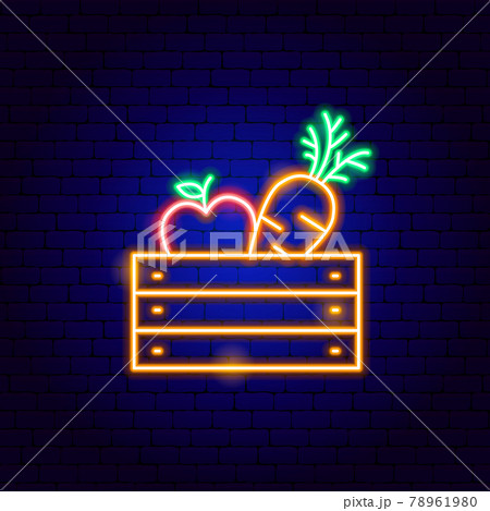 Apple Carrot Package Neon Sign Apple Carrot Package Neon Sign 78961980