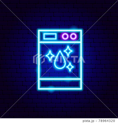 Washer Neon Sign Washer Neon Sign 78964320