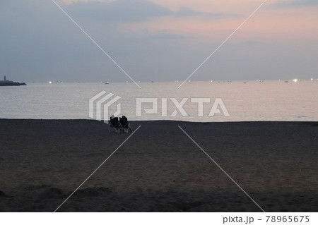 海 海洋 日没 78965675