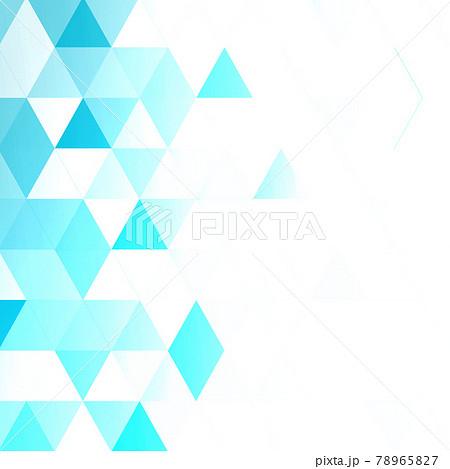 Abstract blue panoramic background made of triangles - Vector Abstract blue panoramic background made of triangles - Vector 78965827