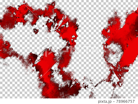 幻想的な透過の血のにじむテクスチャ背景のイラスト素材