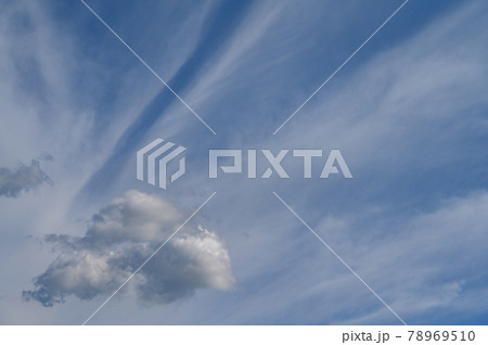 Blue sky with clouds 78969510