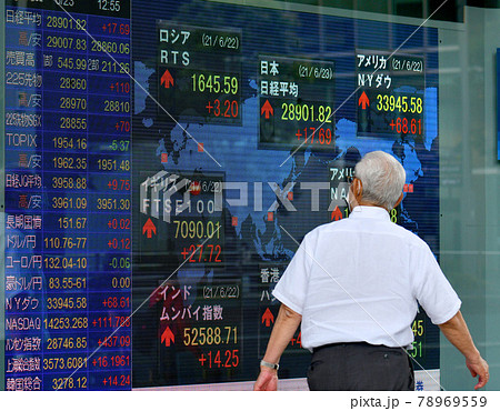 ＜東京都＞株価ボード 78969559
