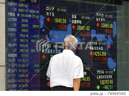 ＜東京都＞株価ボード 78969560