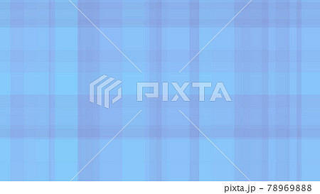水色のランダムなチェック柄の背景のイラスト素材 7698