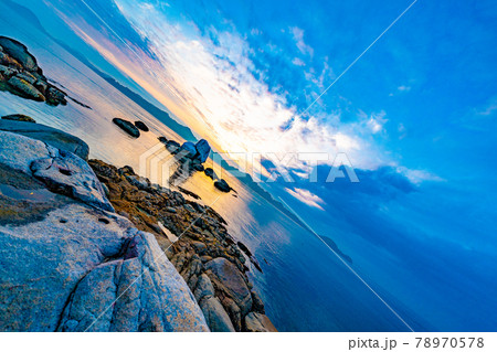 白石龍神社からの眺め 78970578