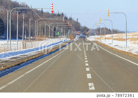 北海道_道道911号線_大津旅来線の風景 78972361