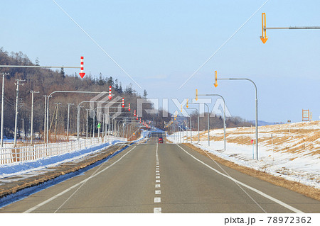 北海道_道道911号線_大津旅来線の風景 北海道_道道911号線_大津旅来線の風景 78972362