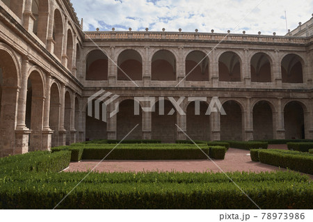 The cloister of the monastery 78973986