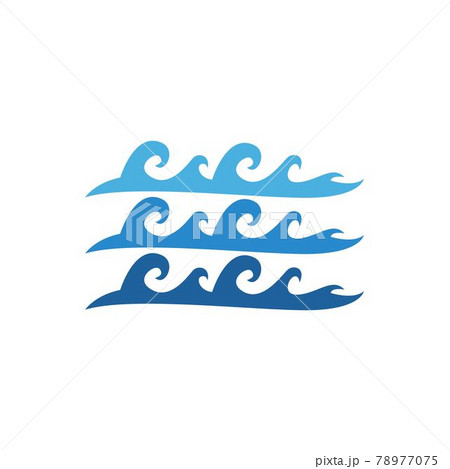 Water wave Logo 78977075