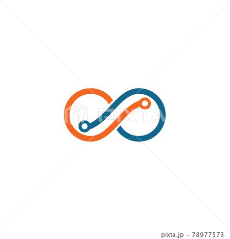 Infinity technology logo Vector 78977573