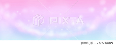 メルヘンチックなガーリッシュな背景 のイラスト素材 7709