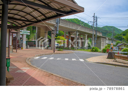 川治湯元駅 駅前周辺の景色 日光市 川治湯元駅 駅前周辺の景色 日光市 78978861