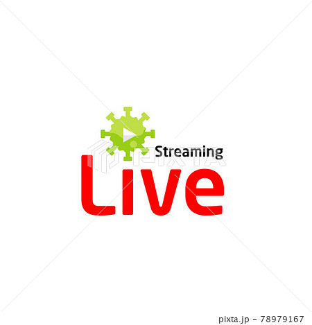 Live Streaming Logo For Virus News Update 78979167