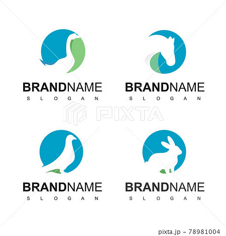 Farm Animal Logo Design Vector Farm Animal Logo Design Vector 78981004