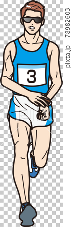 Marathon runner who finished Marathon runner who finished 78982603