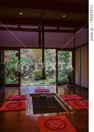 京都大原 宝泉院 囲炉裏の部屋 京都大原 宝泉院 囲炉裏の部屋 78982651