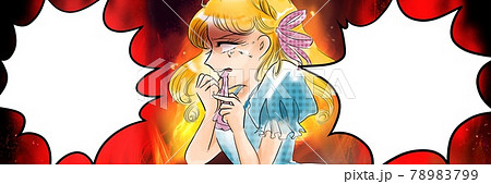 70年代少女漫画ハンカチを噛み締めて悔しがる金髪のお嬢様 70年代少女漫画ハンカチを噛み締めて悔しがる金髪のお嬢様 78983799