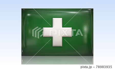 床に映るマッドな労働衛生旗1-1-2 78983935