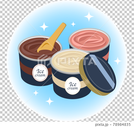 高級なアイスクリームのイラスト ジェラート お取り寄せ テイクアウト 高級なアイスクリームのイラスト ジェラート お取り寄せ テイクアウト 78984835