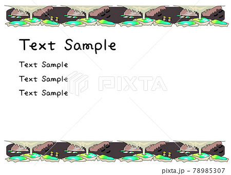 昇竜洞による沖永良部島テンプレート　サンプル付き 78985307