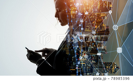 モバイルネットワーク IoT 5G モバイルネットワーク IoT 5G 78985396
