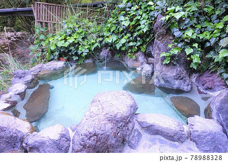 天然温泉の露天風呂 湯けむり岩風呂 天然温泉の露天風呂 湯けむり岩風呂 78988328