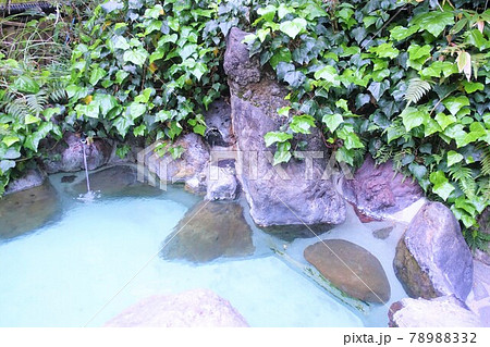 天然温泉の露天風呂　湯けむり岩風呂　 78988332