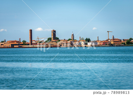 Murano Island famous for the production of artistic glass - Venice Lagoon Italy Murano Island famous for the production of artistic glass - Venice Lagoon Italy 78989813