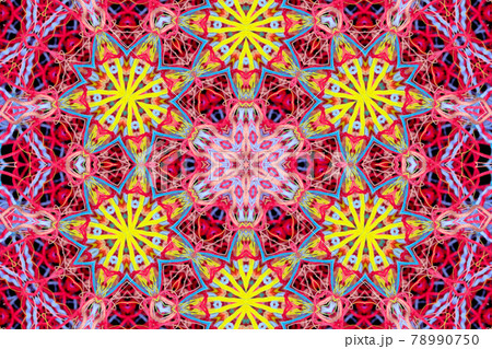 Abstract pattern of multicolored threads Abstract pattern of multicolored threads 78990750