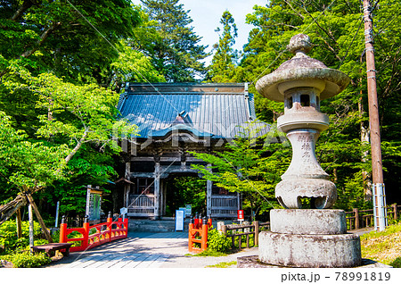 群馬県高崎市 榛名神社（随神門） 78991819